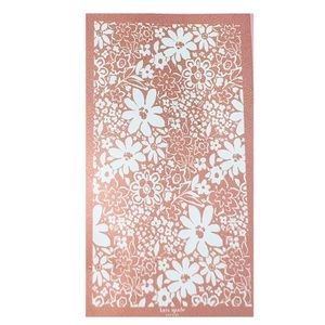 🆕 Kate Spade Coral Floral  Oversized Beach Towel